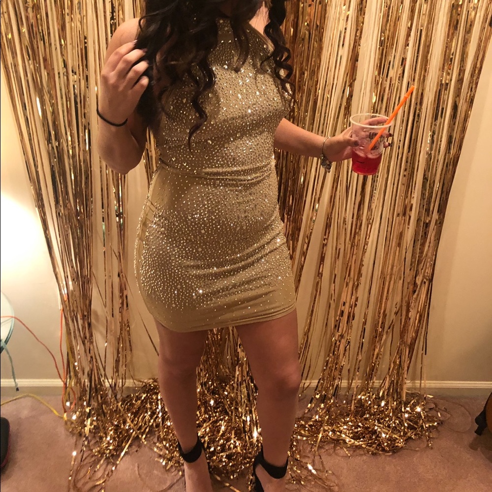 Rhinestone dress